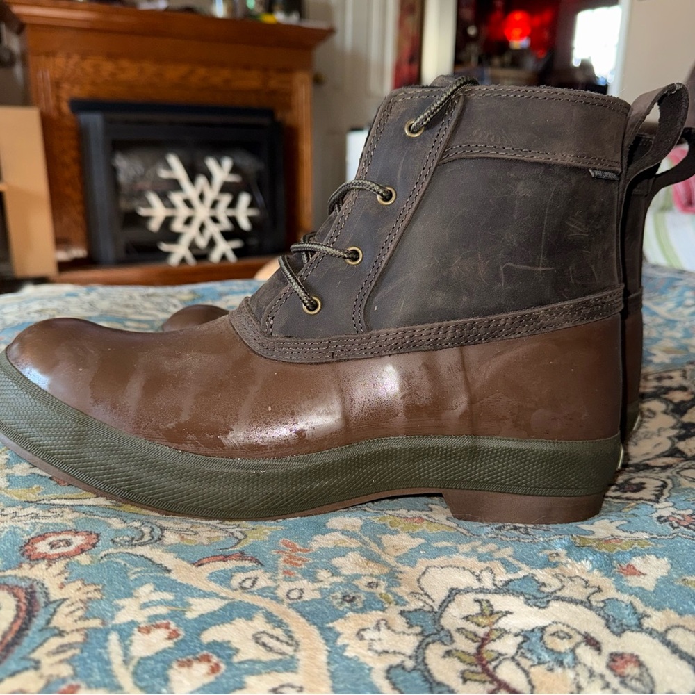 Filson Men's Brown Waterproof Leather Lace-Up Boots - Picture 2 of 7